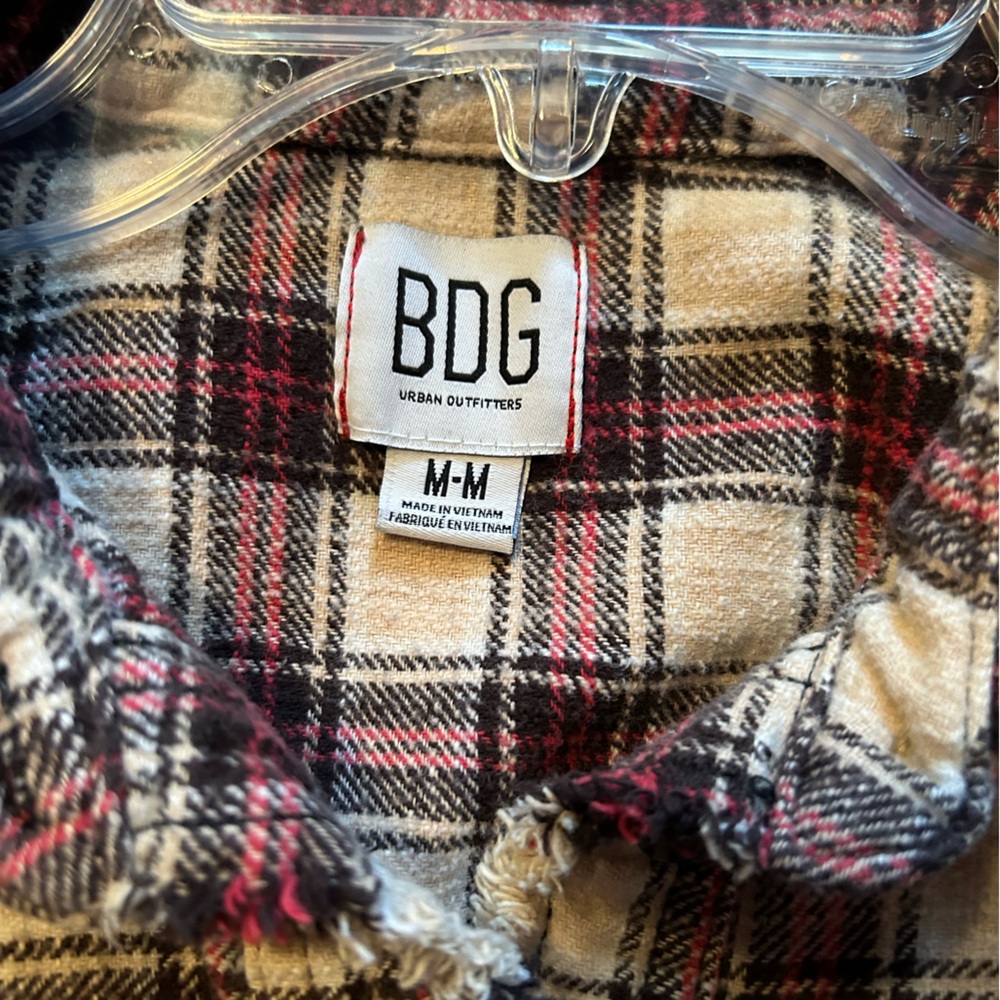 Urban Outfitters / BDG Brendan Spliced Flannel M - Picture 5 of 5